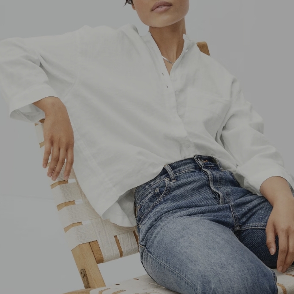 Everlane the billow blouse top